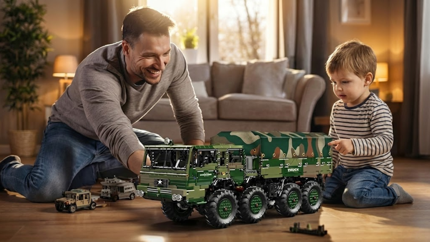 KOLOS 8X8 Truck Army Green (4733 pcs)