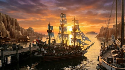 Das Geisterschiff Flying Dutchman (4244 Teile) 