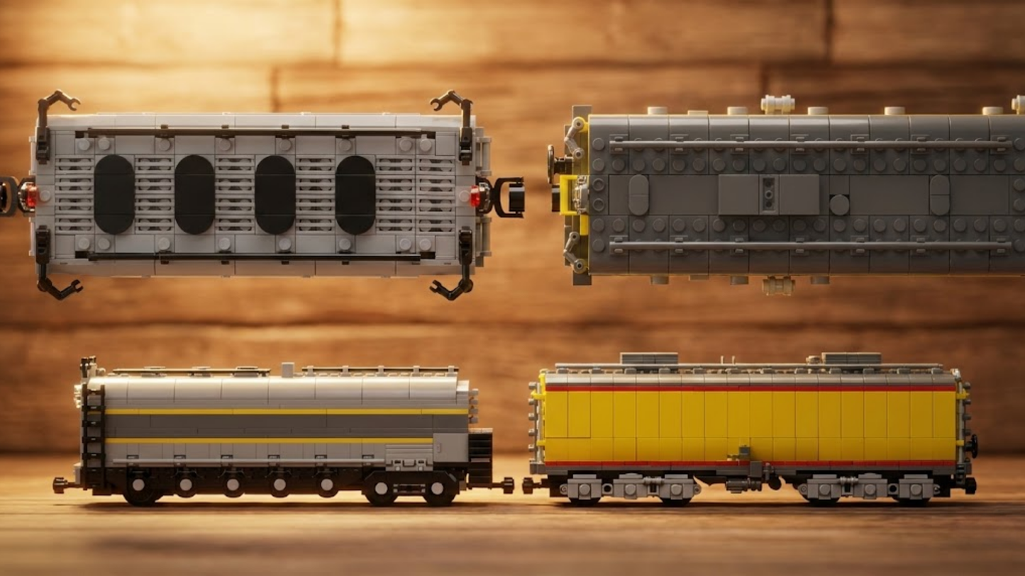Union Pacific 844 Steam Locomotive (3357 pcs)