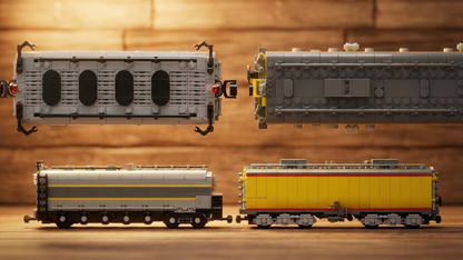 Union Pacific 844 Steam Locomotive (3357 pcs)
