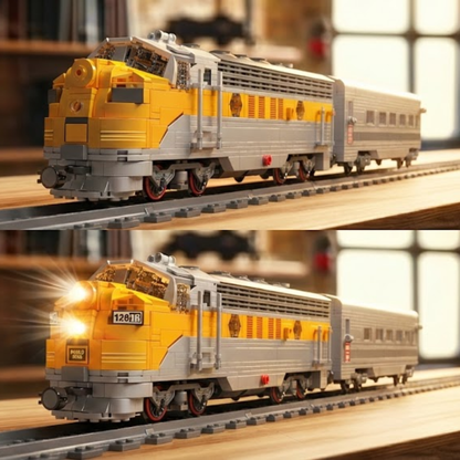 USA EMD F7 WP Diesel Locomotive (1541 pcs)