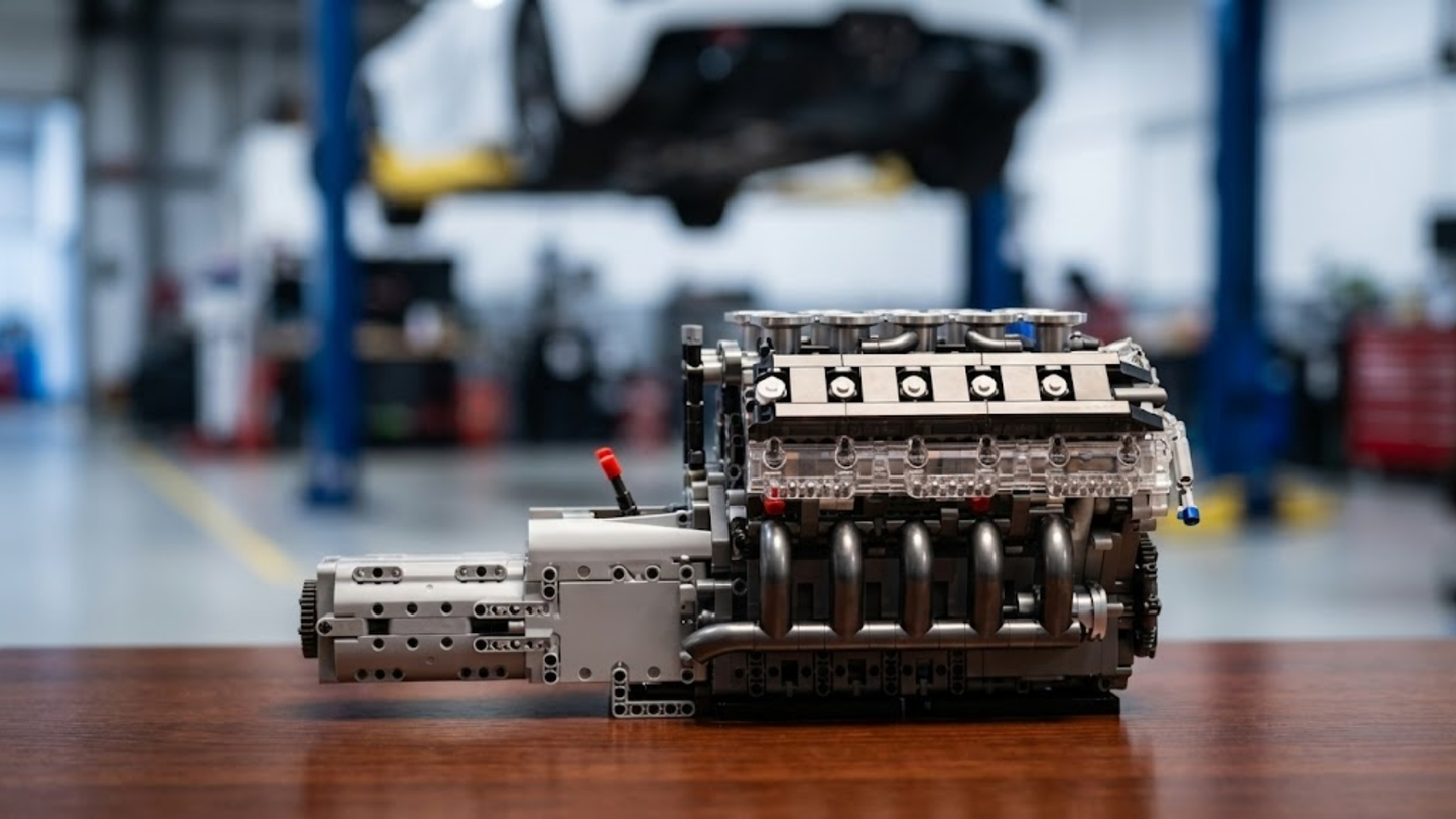 Modello di motore LFA V10 (1834 pezzi) 