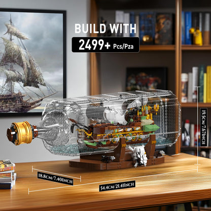 Flying Dutchman in the Bottle (2499 pcs)