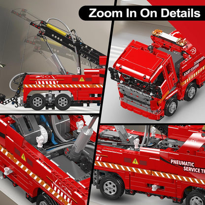 Camião de Reboque Pesado Scania P-Series (1653 peças) 