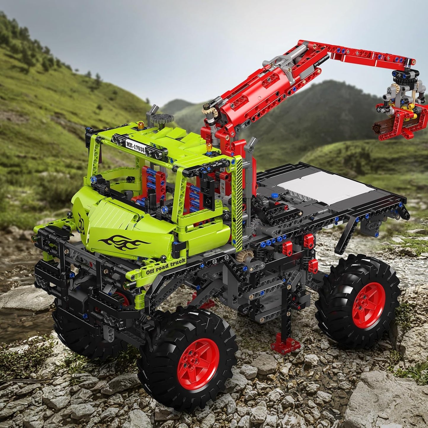 Mercedes-Benz UNIMOG U500 (2002 peças) 