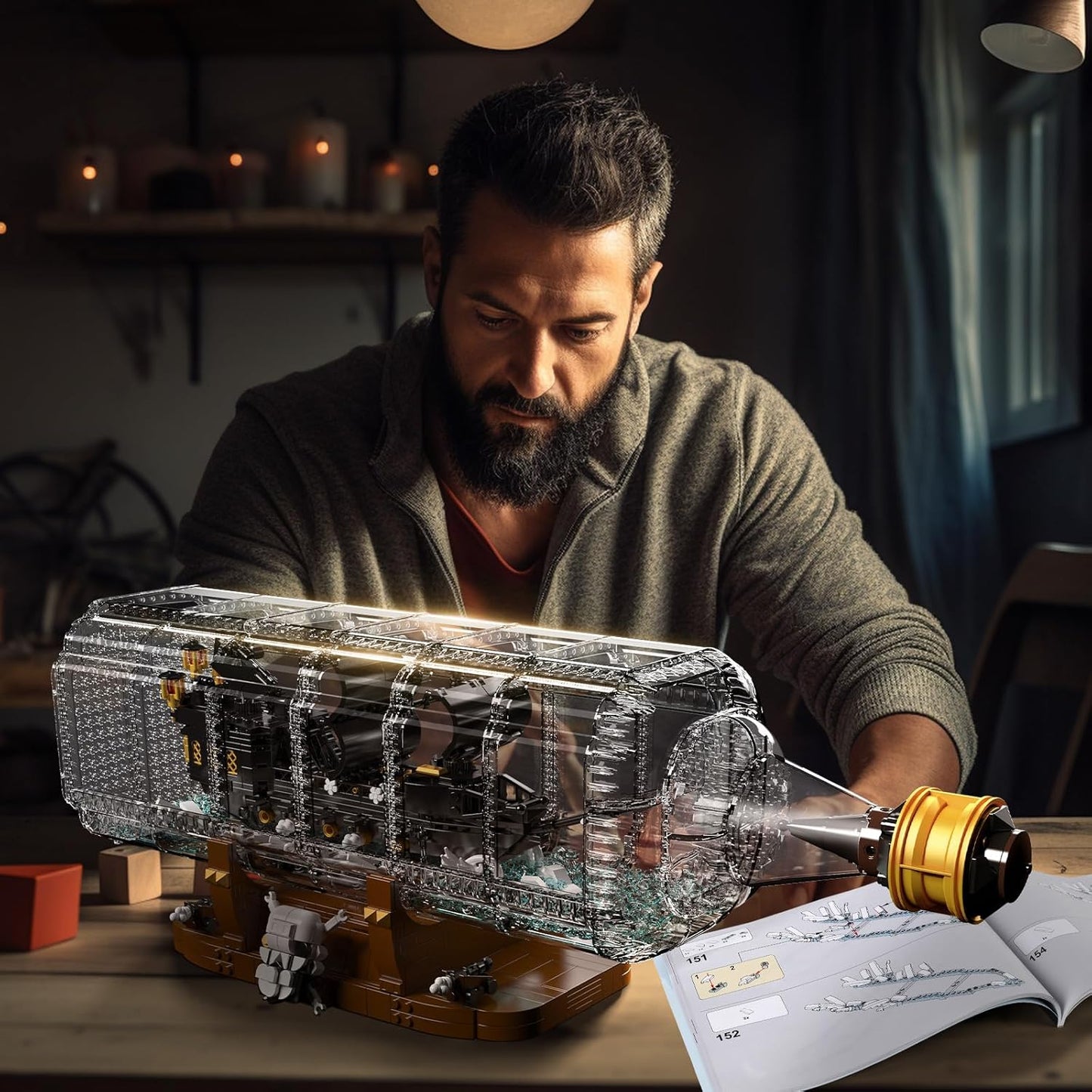 Perla Nera nella Bottiglia (2206 pezzi) 