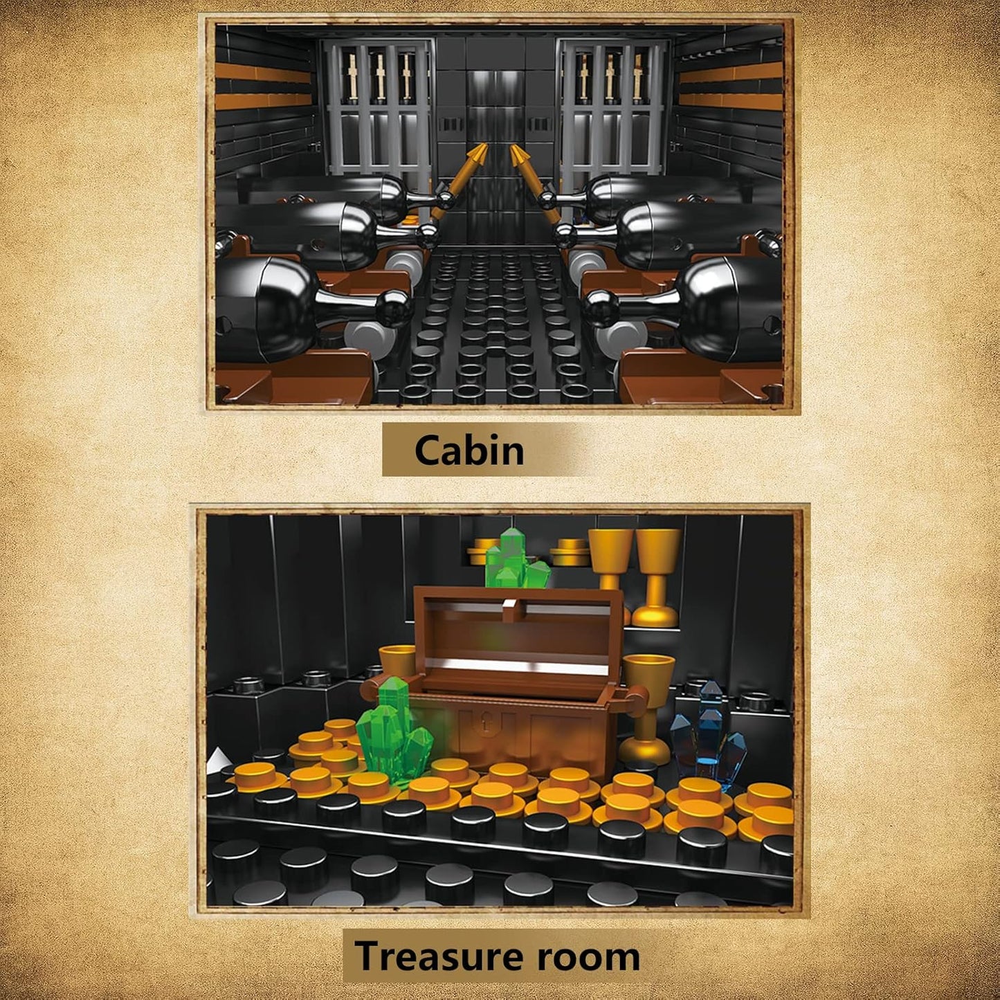 Gull Pirate Ship (1288 elementów) 