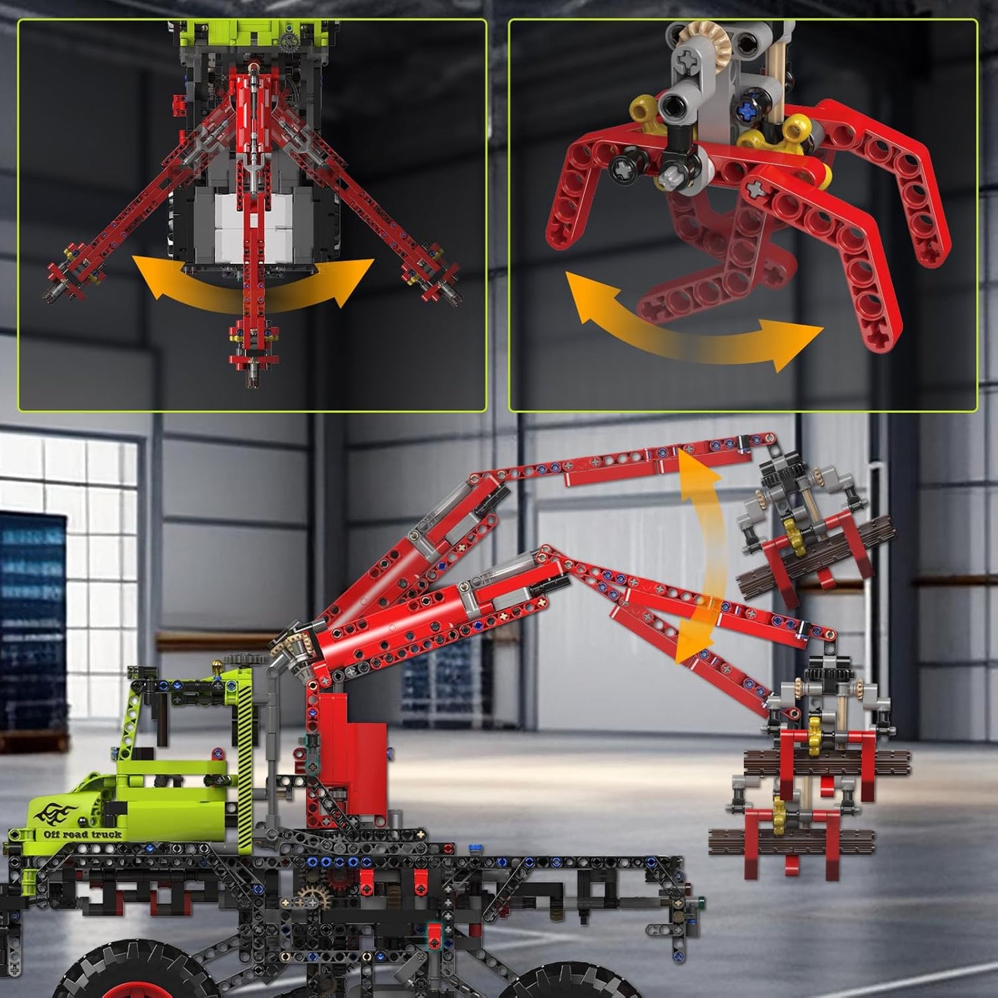 Mercedes-Benz UNIMOG U500 (2002 peças) 