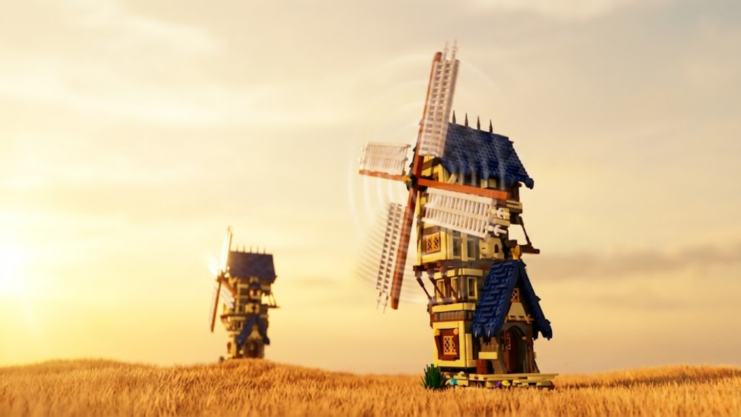 Medieval Europe Windmill (1584 pcs)