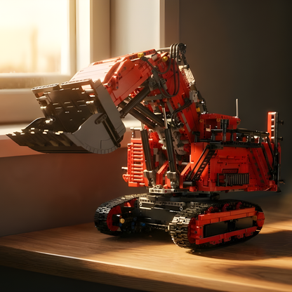 Liebherr R 9800 Mining RED (4767 деталей) 