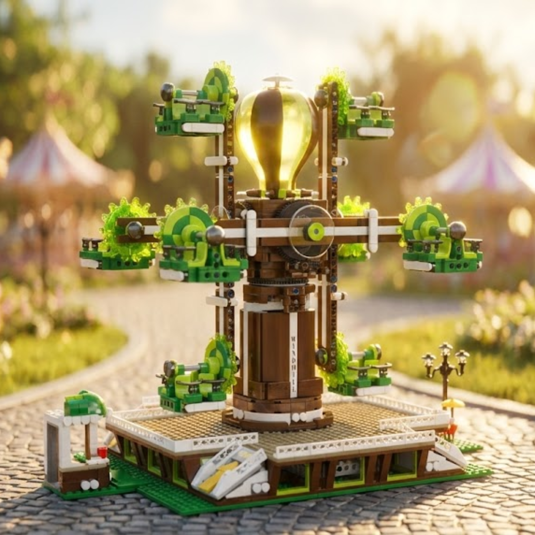 Nature Tree Windmill (2148 pcs)