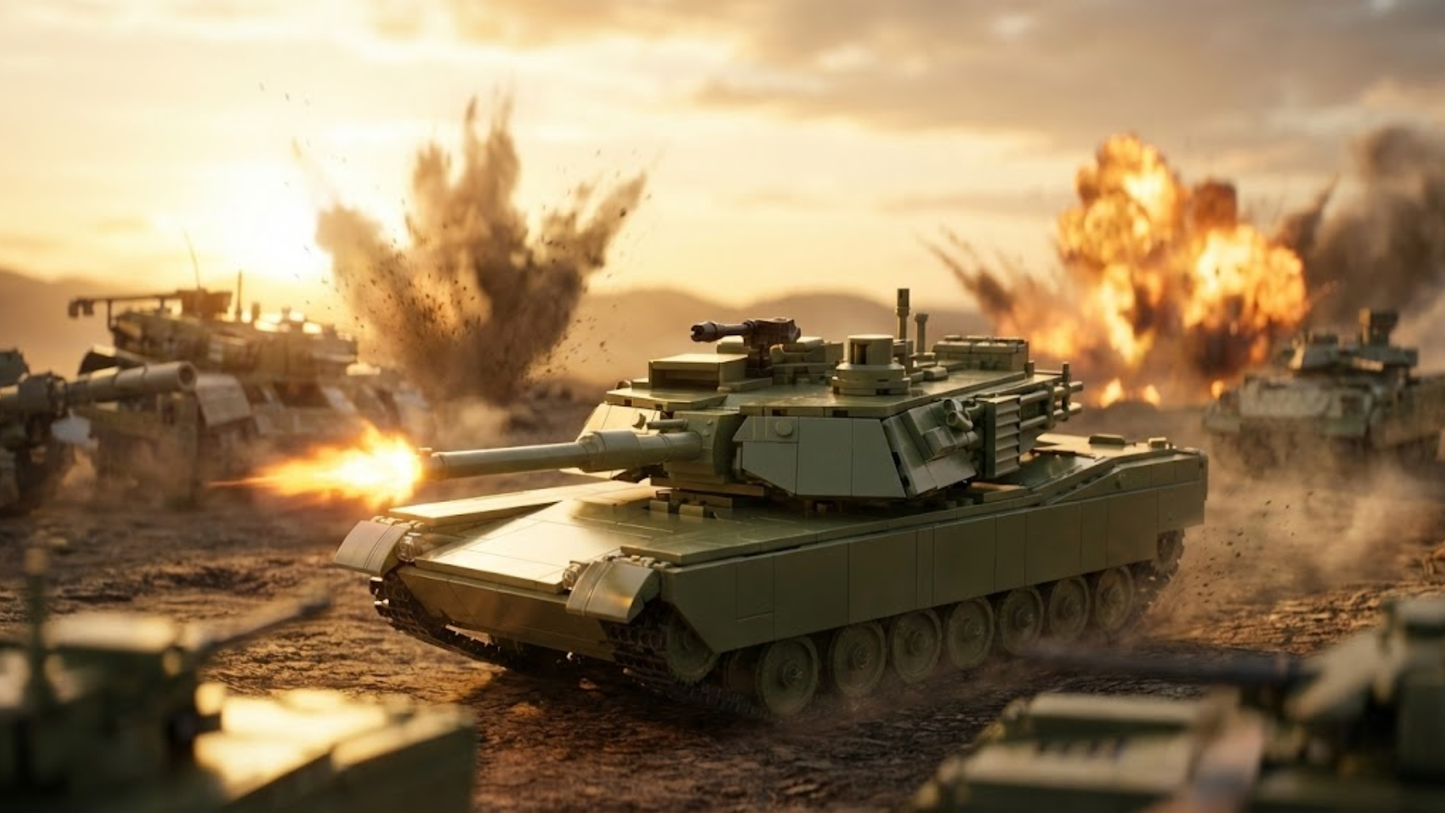M1A2 Main Battle Tank (1168 pcs)