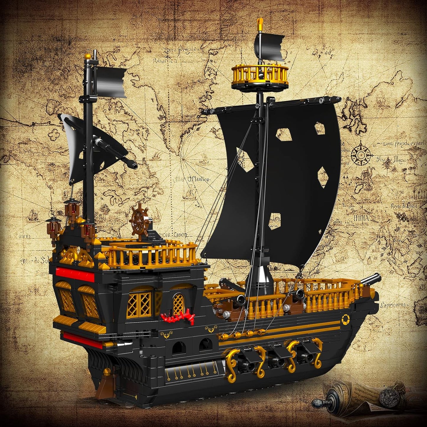 Gull Pirate Ship (1288 elementów) 