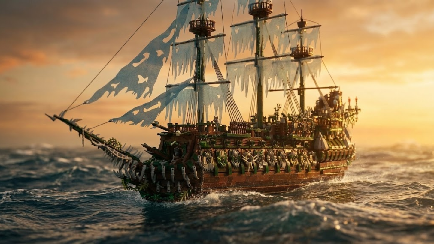 Das Geisterschiff Flying Dutchman (4244 Teile) 