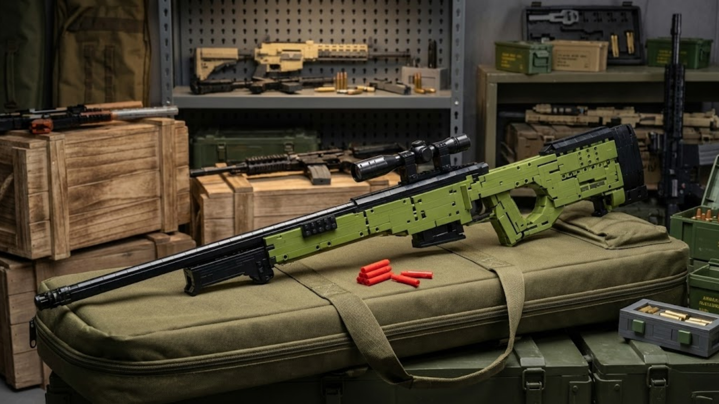 Arctic Sniper: AWM L96 (1628 pcs)