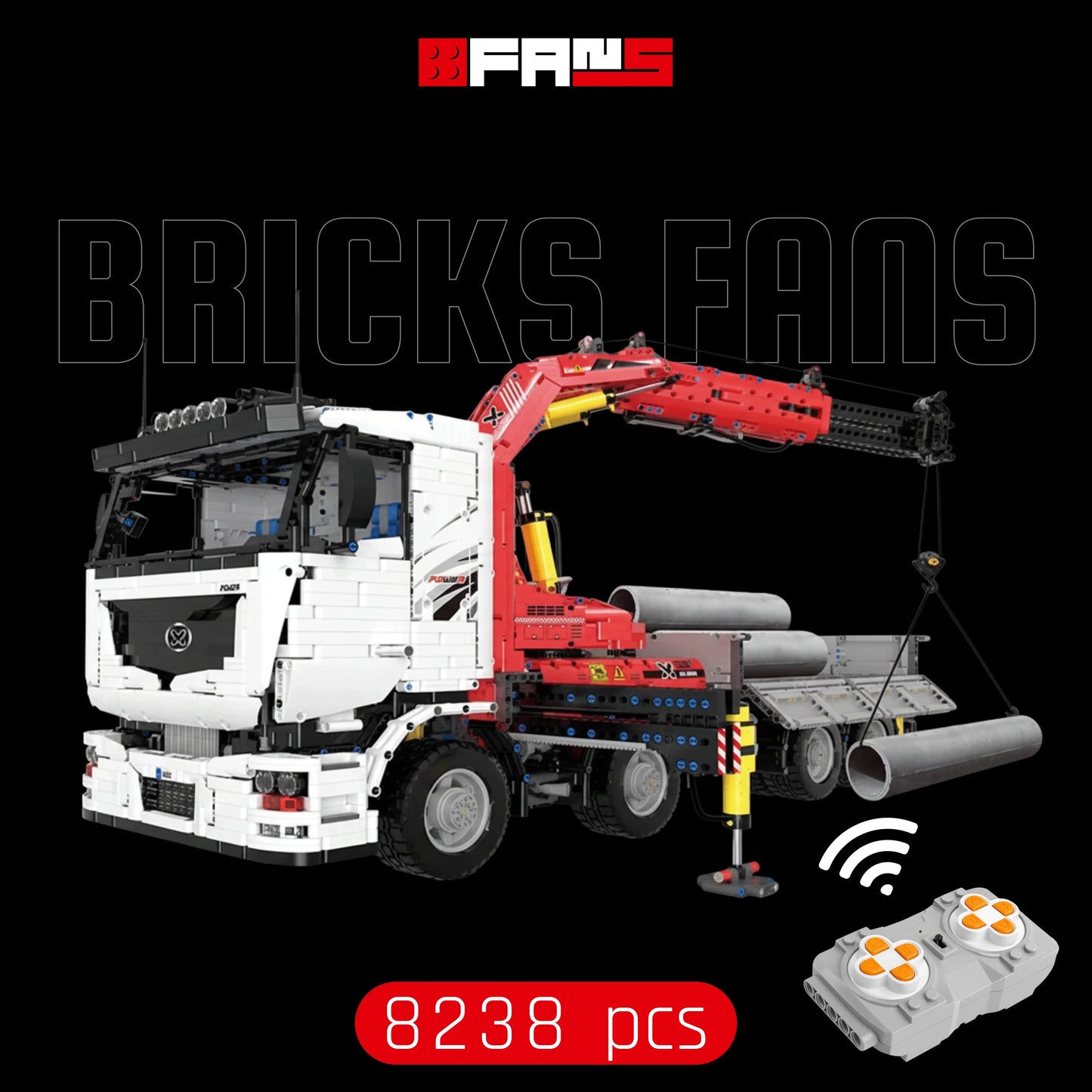 Mercedes-Benz Arocs 3251 (8238 pcs)