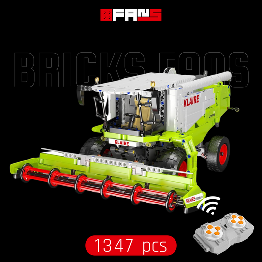 CLAAS LEXION 760 Комбайн (1347 деталей) 