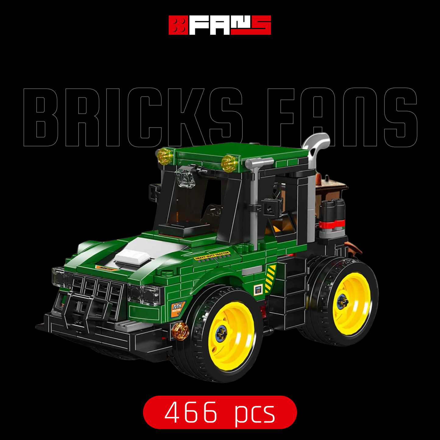 John Deere 6150R (466 peças) 
