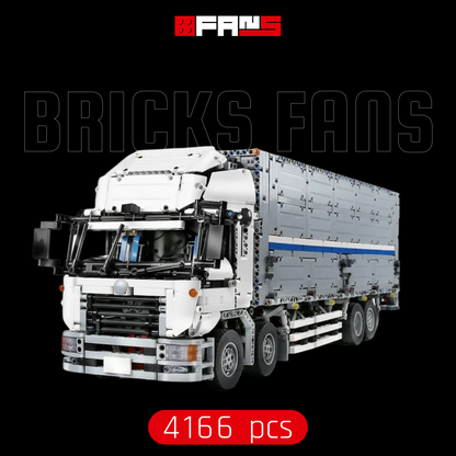 Camión Baúl con Alas Laterales (4166 piezas) 