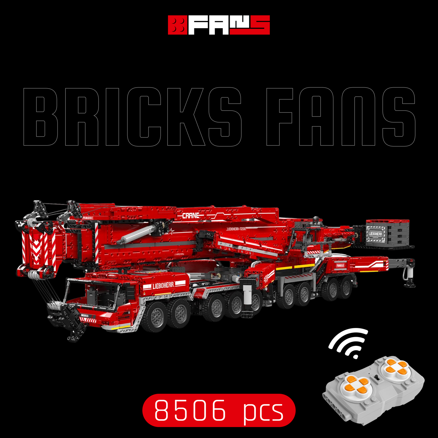 Liebherr LTM 11200-9.1 (8506 pezzi) 