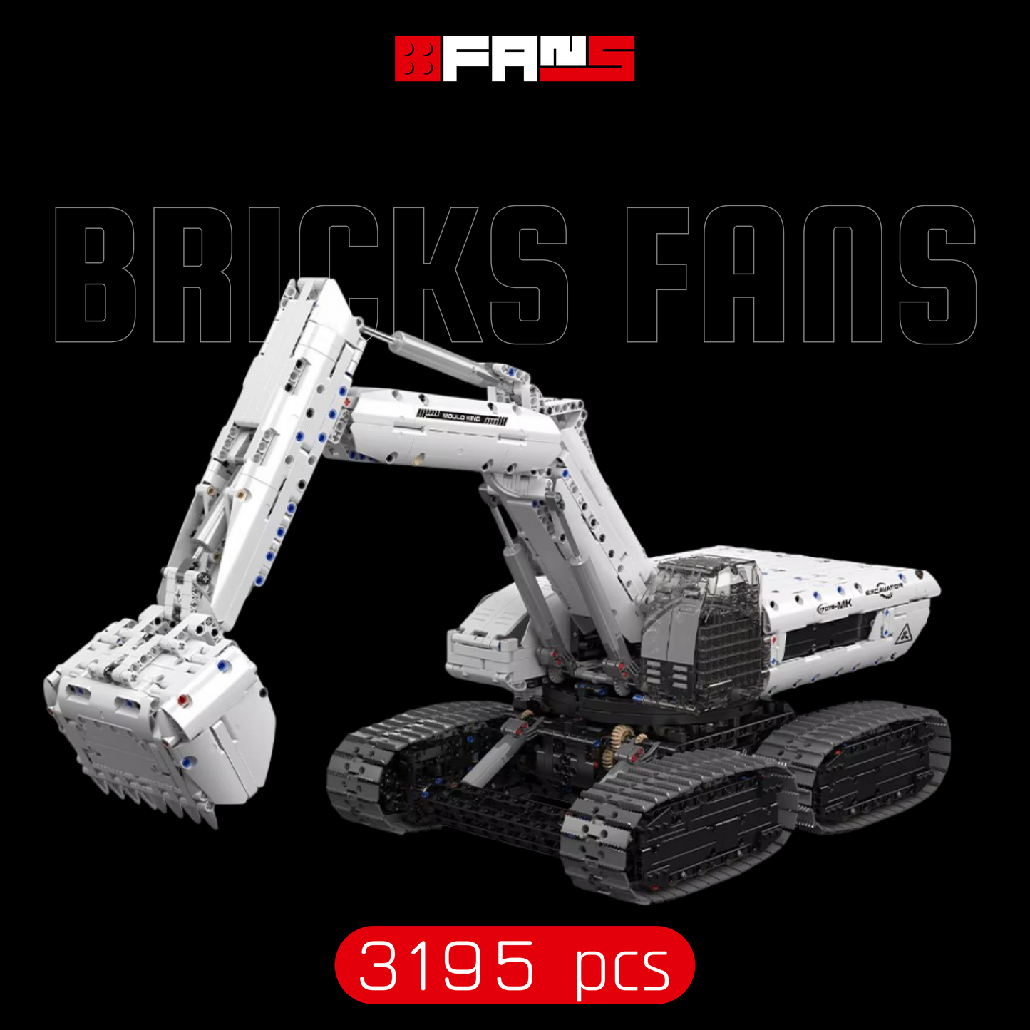 Escavadora Sci-Fi (3.195 pcs)