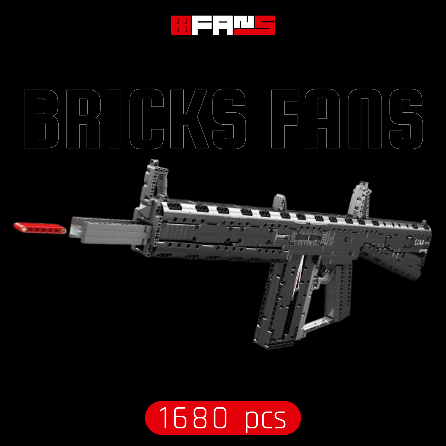 Auto Assault-12 (1680 деталей) 