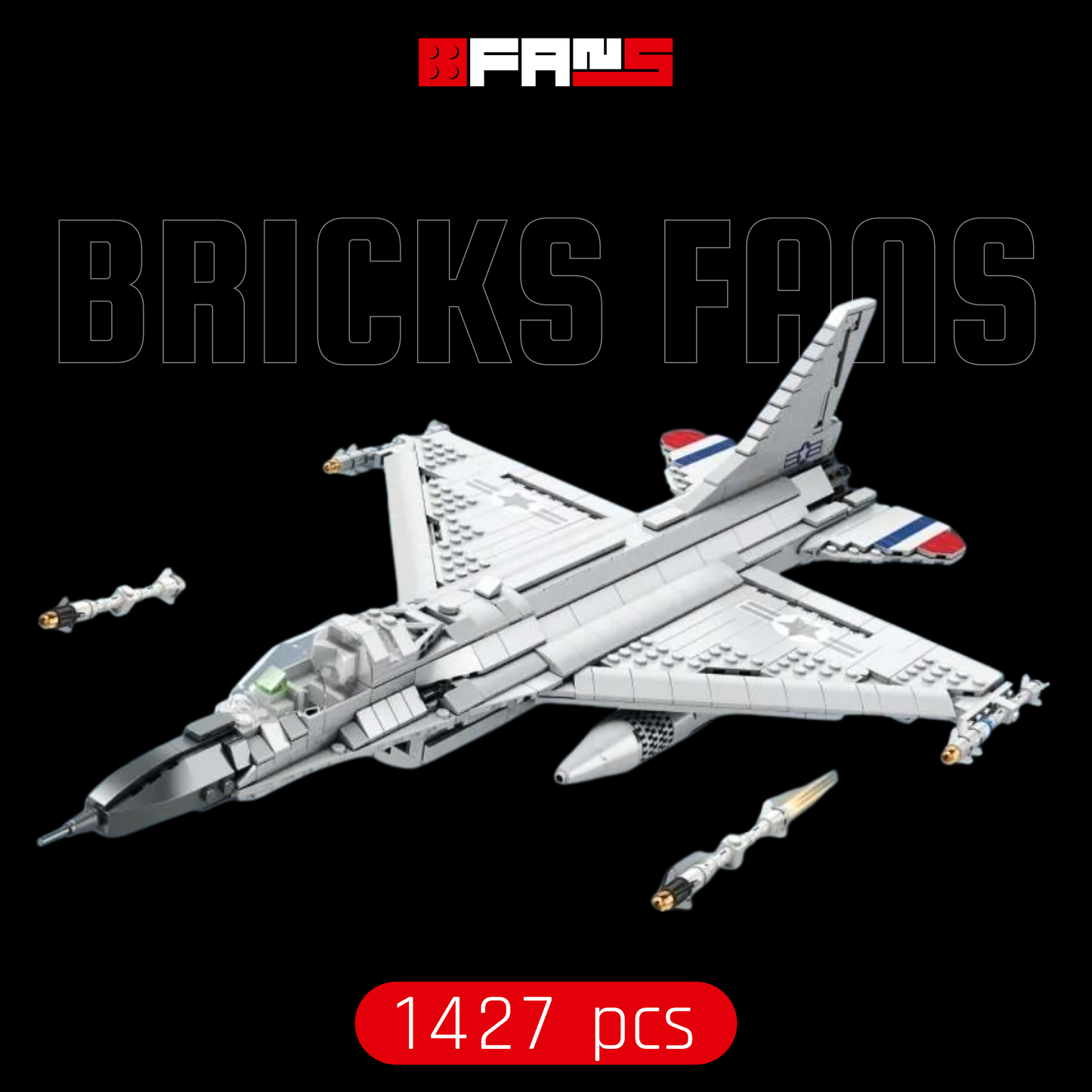 F-16 (1427 stuks) 