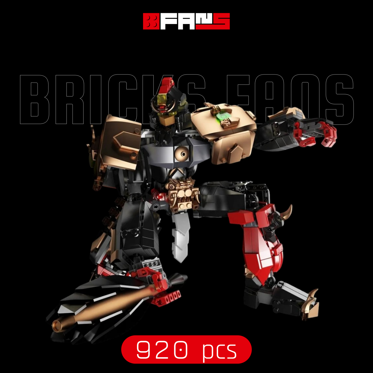 Zhang Fei: L'Ira Primordiale (920 pezzi) 