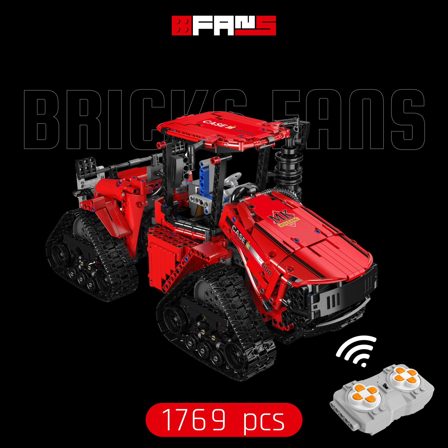 Case IH Quadtrac 600 (1769 stuks) 