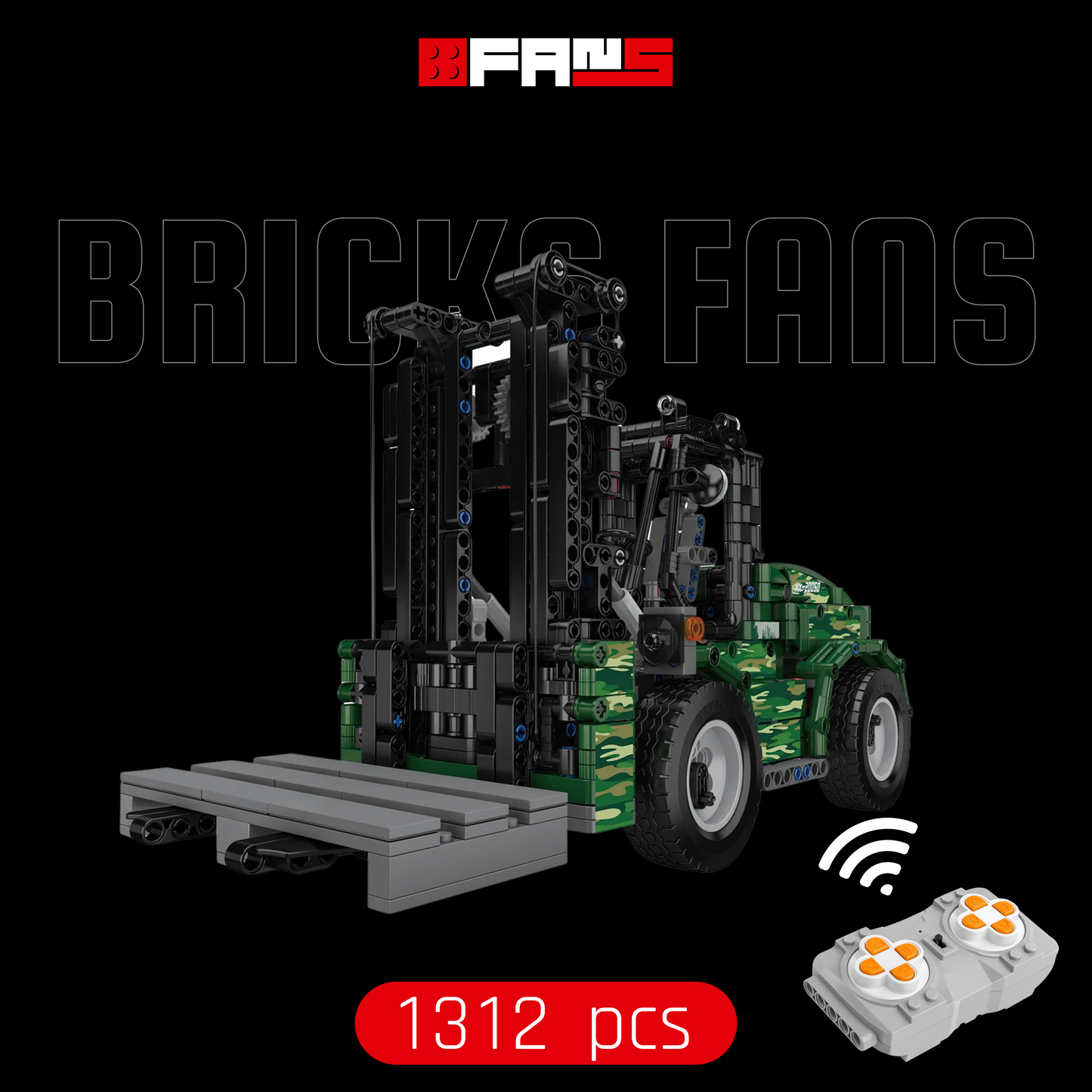 HANGCHA RT50 - Versão Militar (1312 pcs)