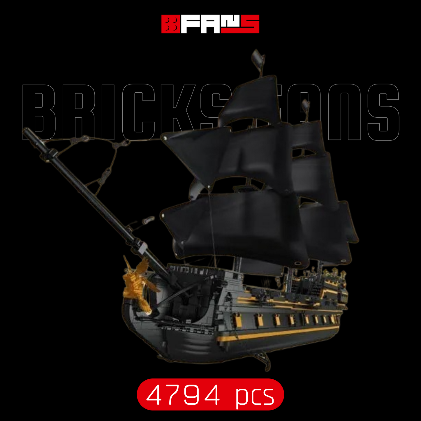 Black Pearl (4794 pcs)
