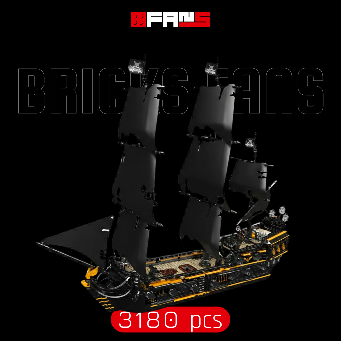 Black Pearl (2868 pièces) 