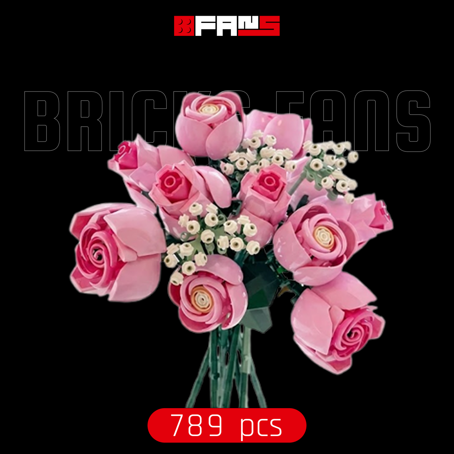 Eternal Pink Bouquet (789 stuks) 