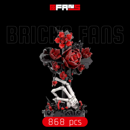 Gothic Cross & Roses (636 pcs)