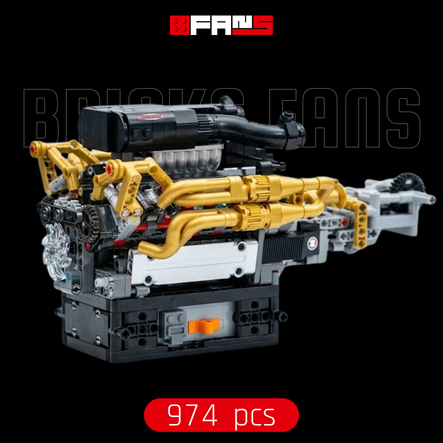 Valkyrie V12 (974 piezas) 