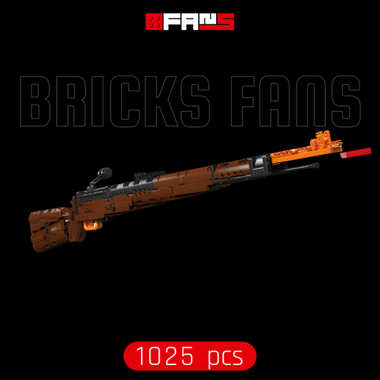 Kar98k Bolt-Action (1025 elementów) 