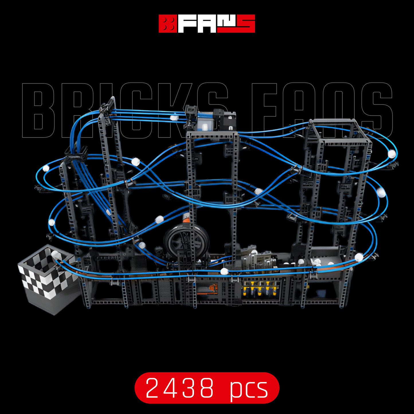 Great Ball Contraption: Marble Run (2438 pcs)