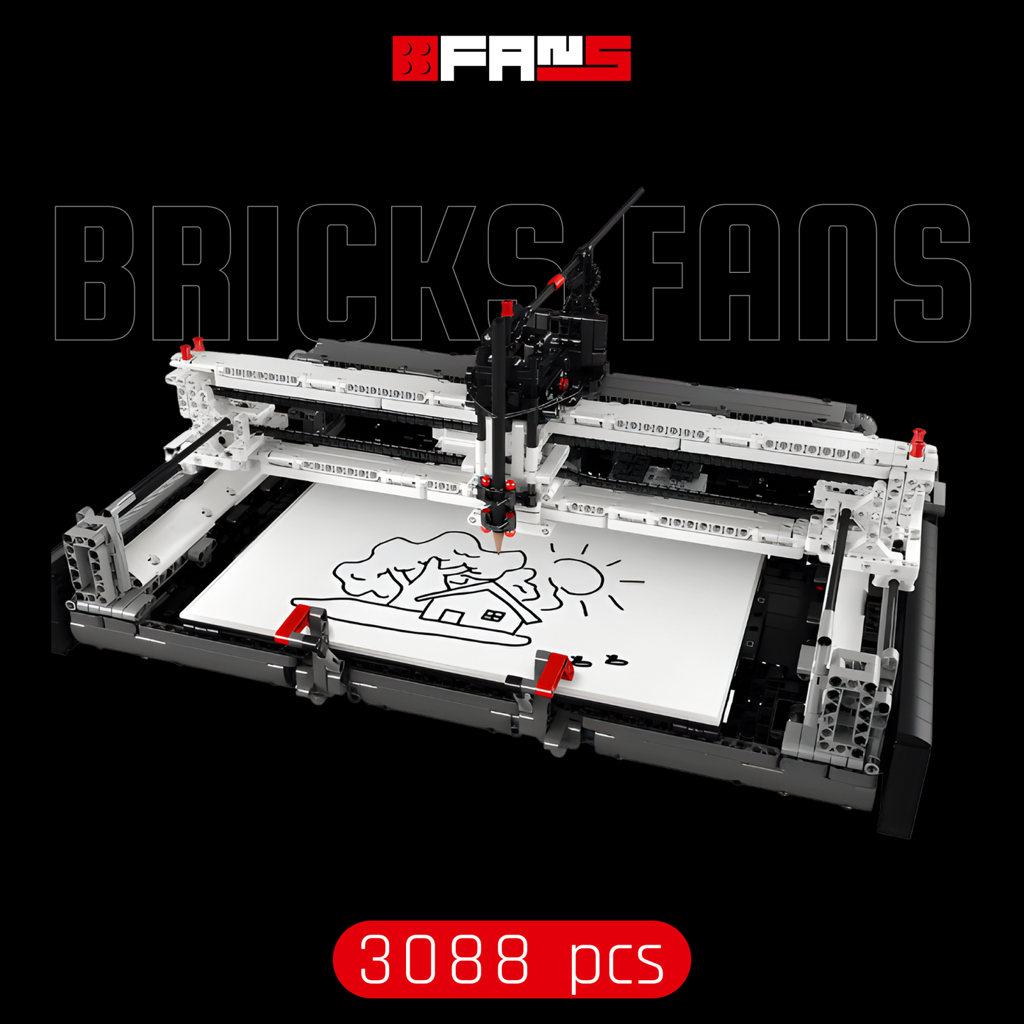 Electric Pen Plotter (3088 pcs)