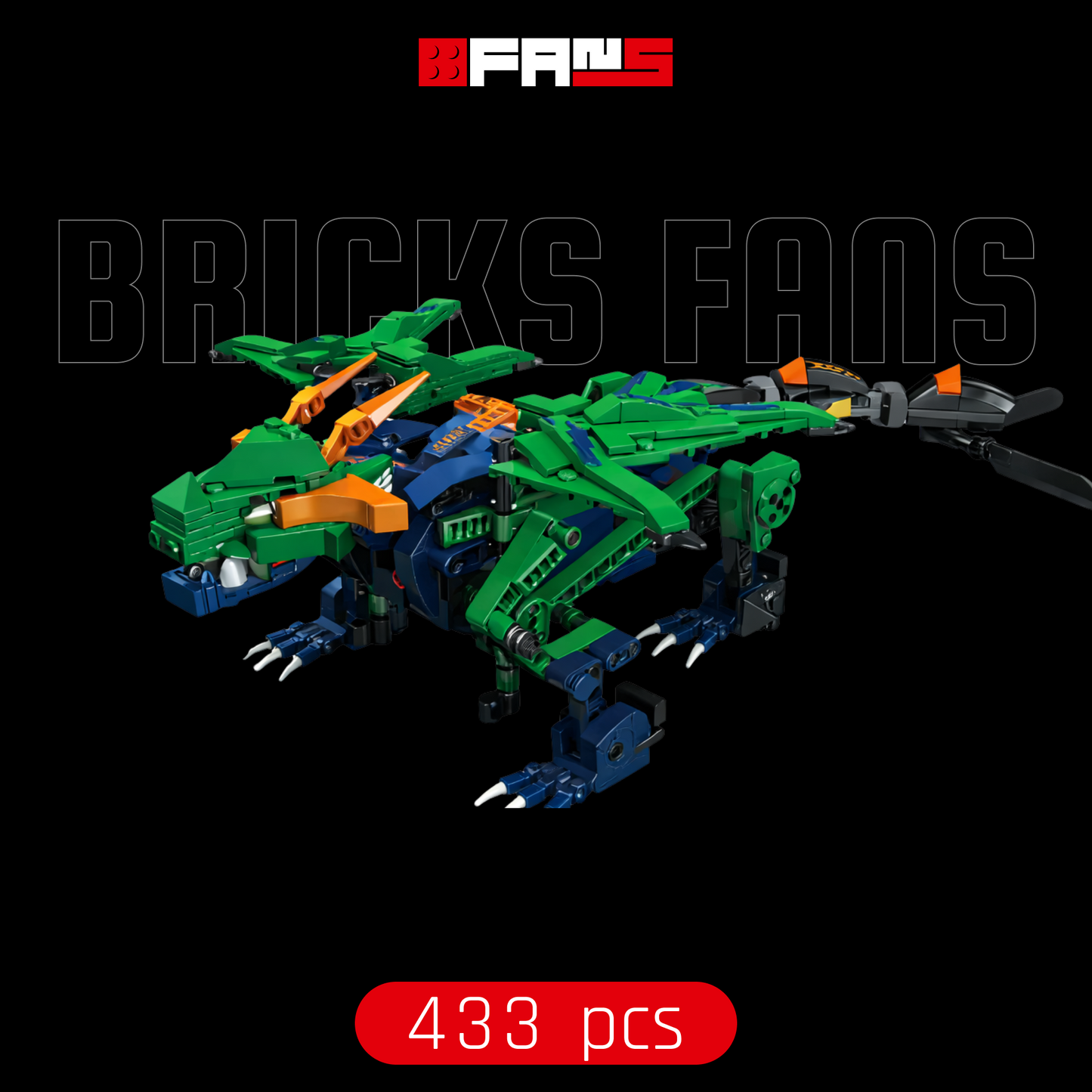 Forest Guardian Dragon STEM (433 pcs)