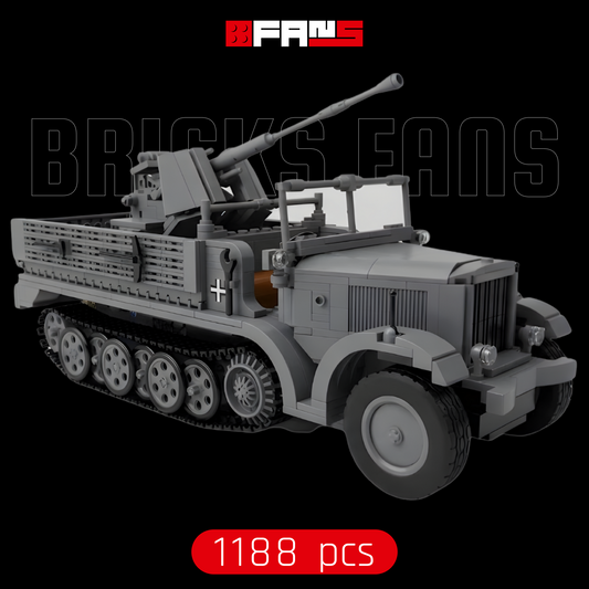 German Anti-Aircraft Half-Track Vehicle (1188 pcs)