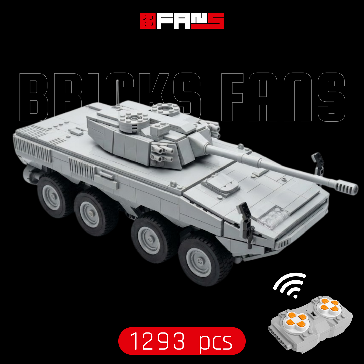 ZTL-11 Wheeled Assault Vehicle (1293 pcs)