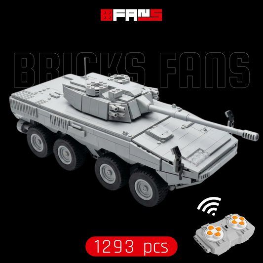 Véhicule d’assaut à roues ZTL-11 (1293 pièces) 