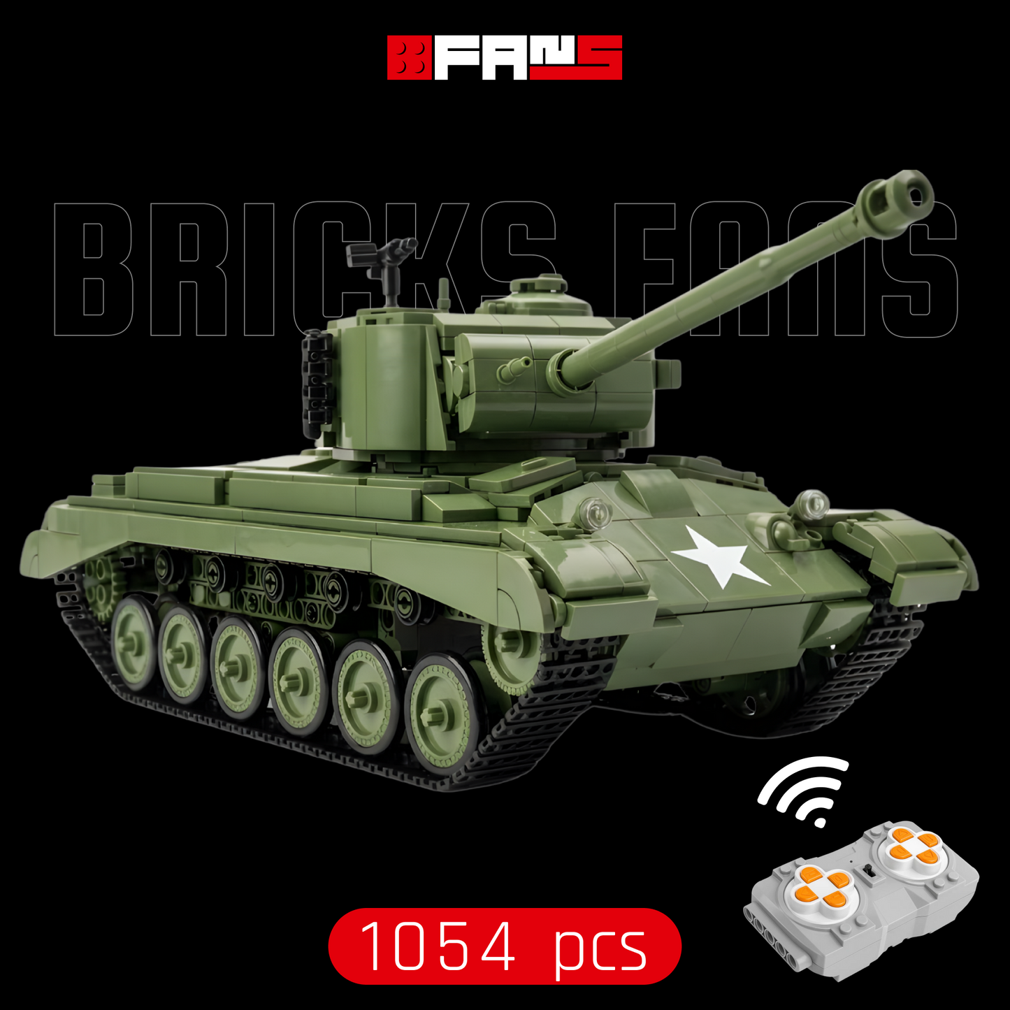 M26 Heavy Tank (1054 pcs)