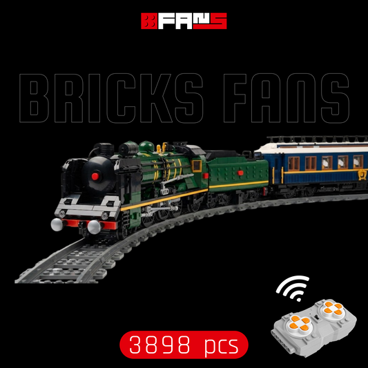 Orient Express SNCF 231 Steam Locomotives (3898 pcs)