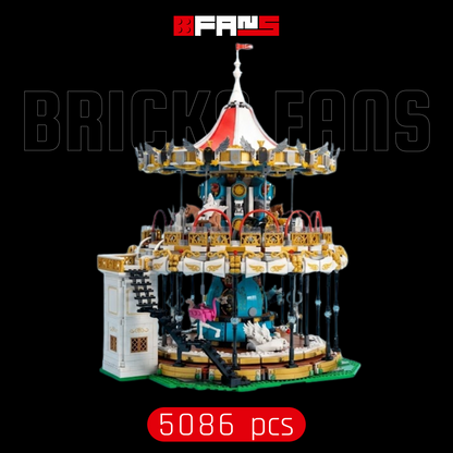 Motorized Carousel with Led Lights (5086 pcs)