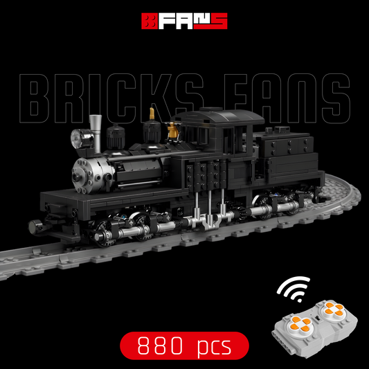 Lokomotywa parowa typu Shay (880 elementów) 