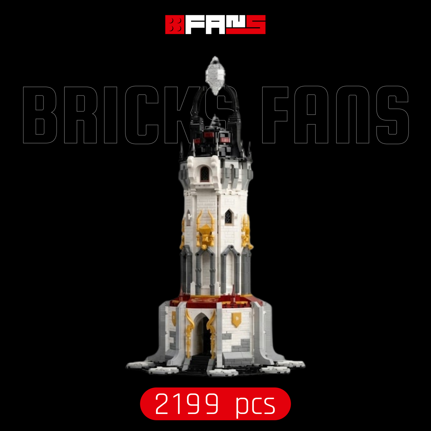 Medieval Lighthouse (2199 pcs)