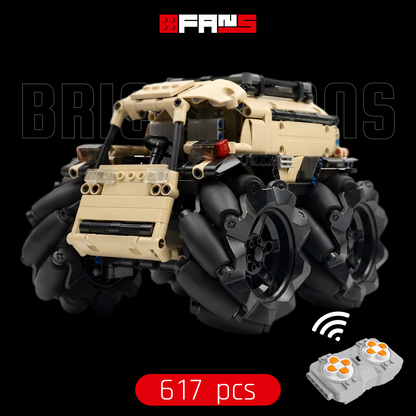 Mecanum ATV Remote Controlled (617 pcs)