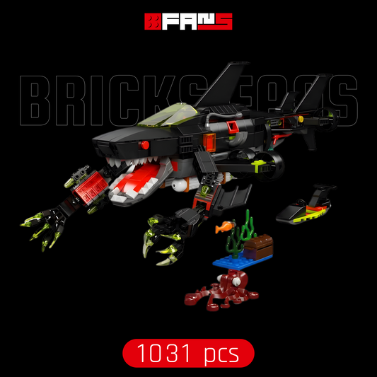 Mecha Shark Submarine (1 031 elementów) 