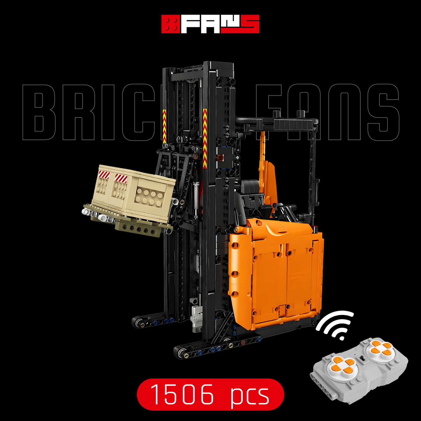 RC Shelf Forklift (1506 pcs)